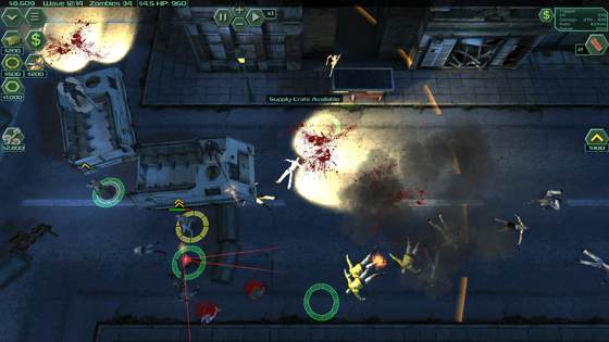 Screenshot of Zombie Defense from RAWG