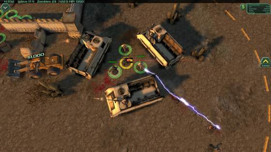 Screenshot of Zombie Defense from RAWG