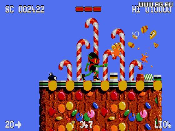 Screenshot of Zool from RAWG